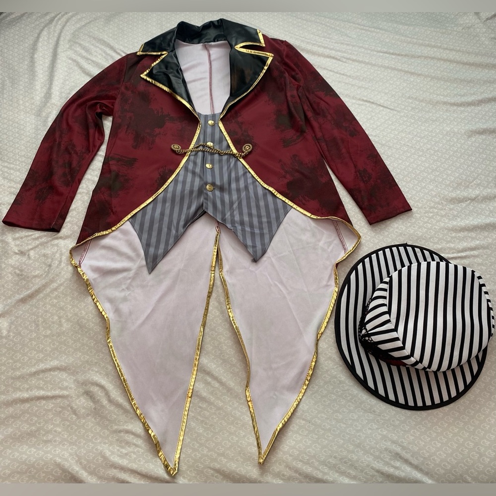 Sinister Ringmaster mens halloween costume